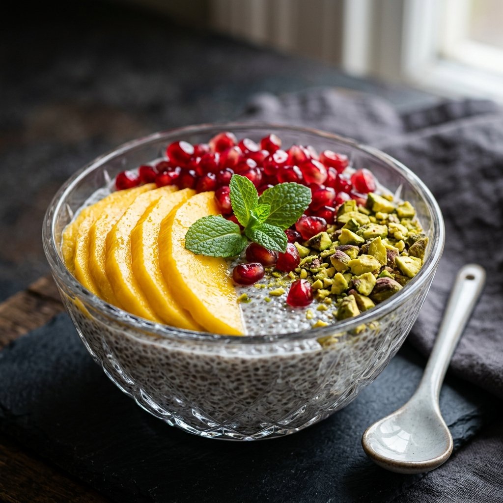 Chia pudding breakfast