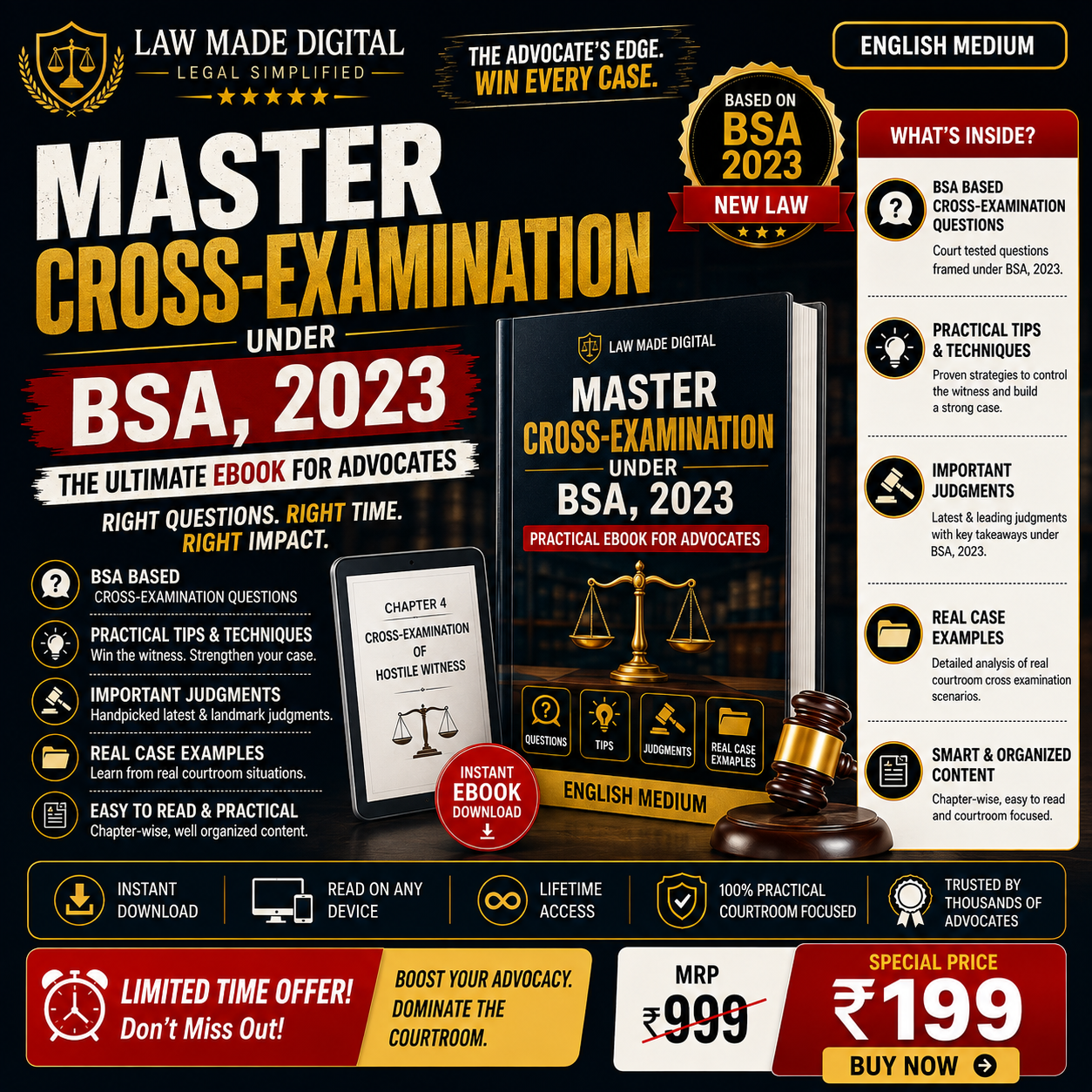 The Art of Cross-Examination: Trial Masterclass & Practical Questionnaires